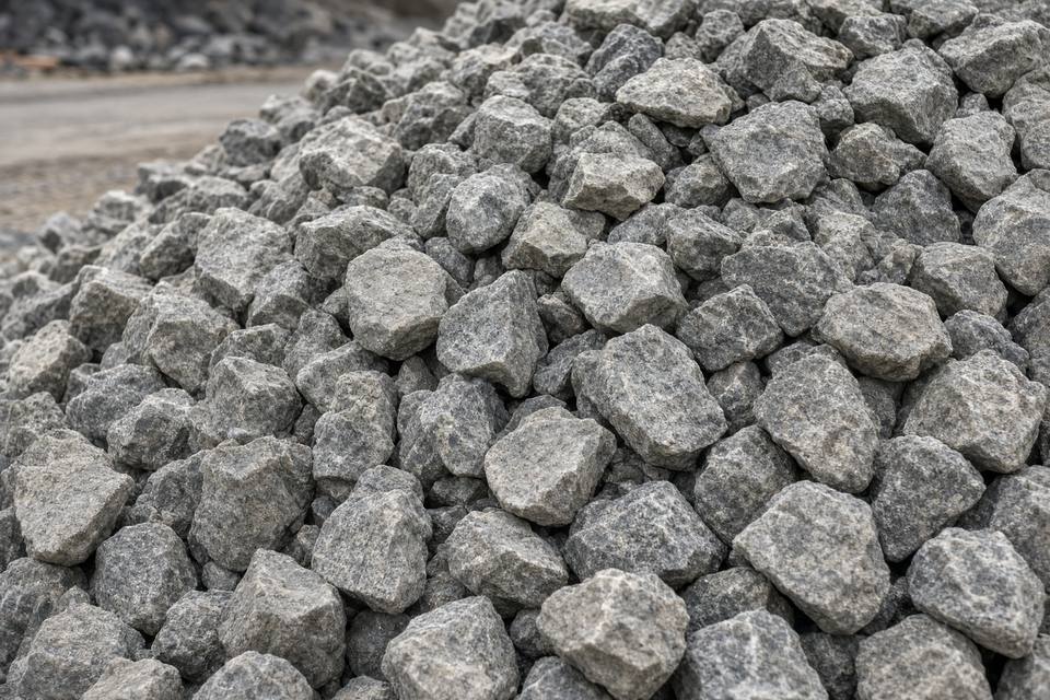 Щебень из плотных горных пород фракции 20-40 мм
