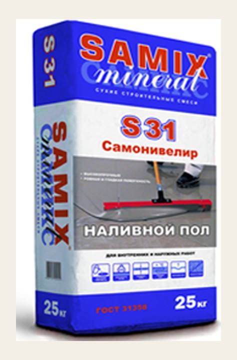 Пол наливной S-31 Самонивелир